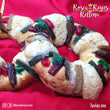 Rosca de Reyes Rellena de Frutos Mini